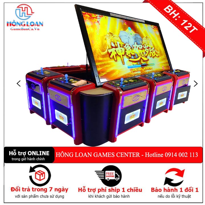 Máy Bắn Cá 10 Người 86inch Loại A
